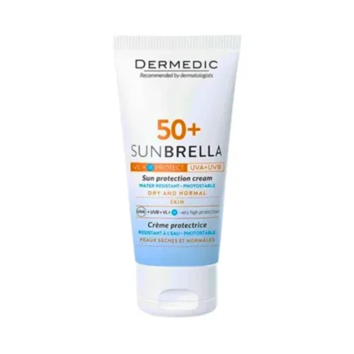 DERMEDIC Sunbrella Fluide SPF50+ Peaux Seches et Normales 40ml
