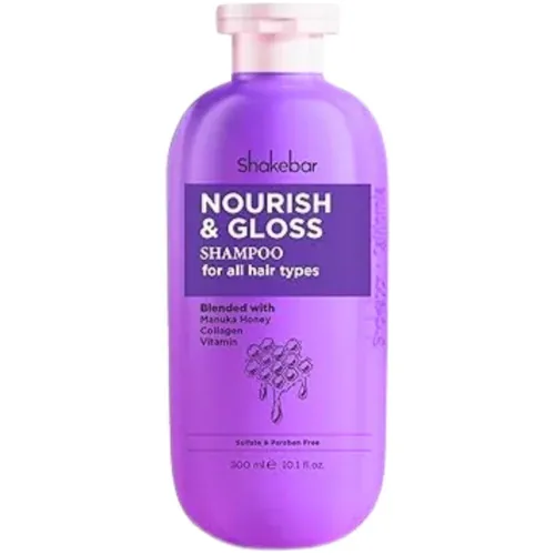 SHAKEBAR Nourish et Gloss Hair Shampoo 300ml