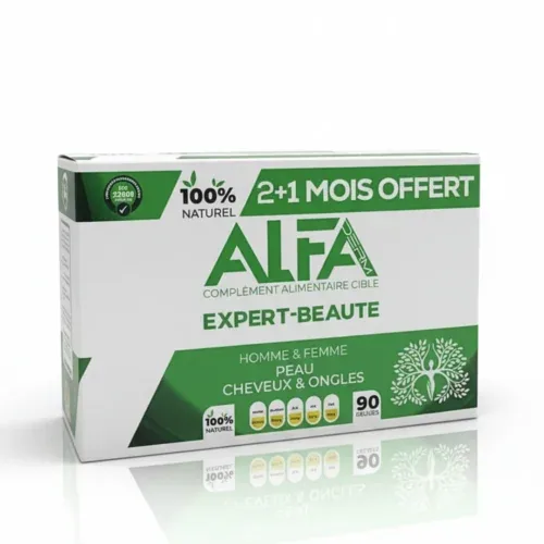 ALFADERM 3 Unites Expert Beauty 2+1 Mois Offert