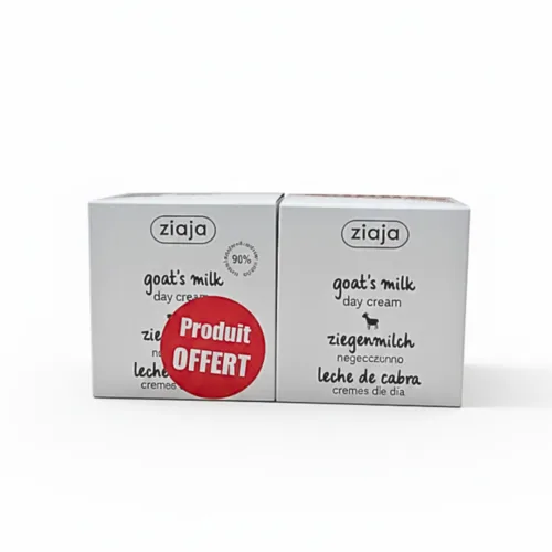 Ziaja Goat’s Milk Au Lait De Chevre Creme De Jour 50ml+Creme De Nuit 50ml