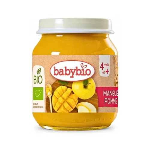 BABYBIO Petit Pot Mangue Pomme 130g