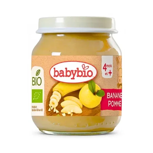 BABYBIO Petit Pot Banane Pomme 130g