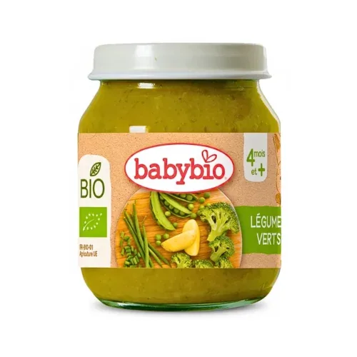 BABYBIO Petit Pot Legumes Verts 130g