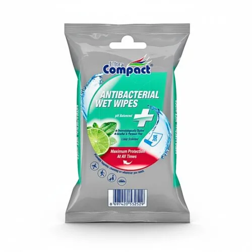 ULTRA COMPACT Lingettes Antibacterial 15 Pieces