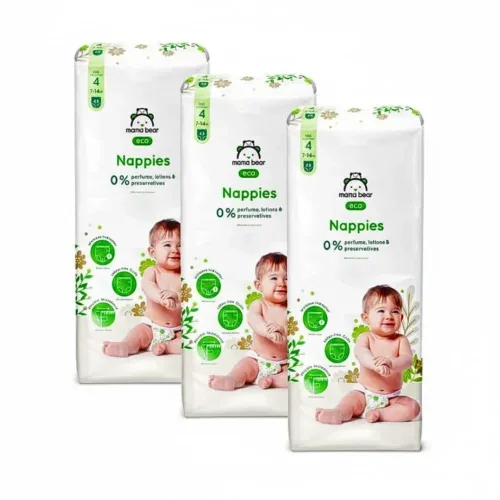 MAMA BEAR Couches Taille 4 7-14Kg/48pieces