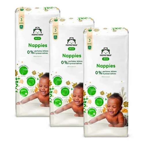 MAMA BEAR Couches Taille 3 4-8Kg/52pieces