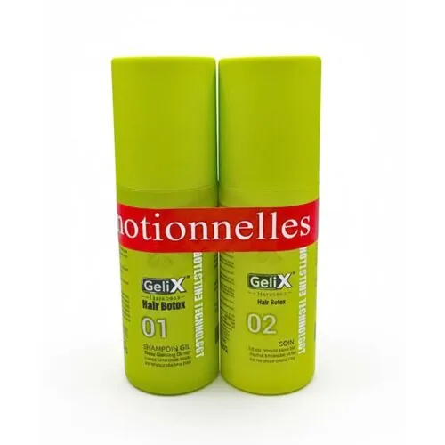 GELIX Duo Pack Hair Botox Shamp 01+Hair Botox Keratin 02