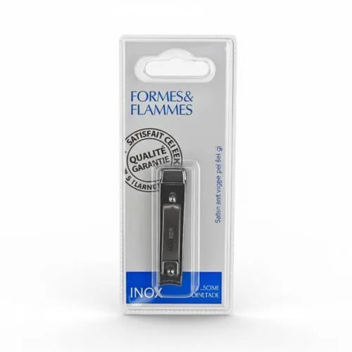 FORMES ET FLAMMES Coup-Ongles Extra Plat Acier Forgee Inoxyable Refrence 25