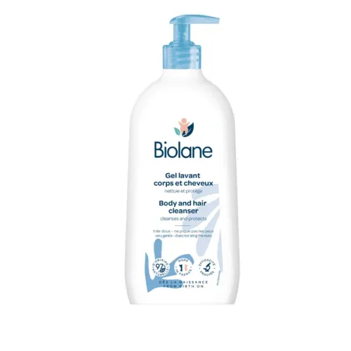BIOLANE Gel Lavant Corps et Cheveux 750ml