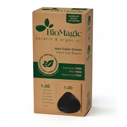 BIOMAGIC Color Cream 1/00 Noir