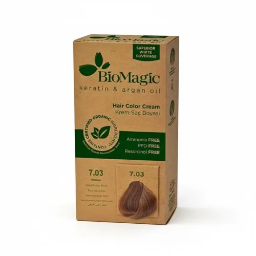 BIOMAGIC Color Cream 7/03 Blond Nature Dore