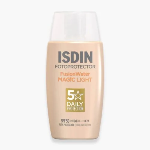 ISDIN Fotoprotector Fusion Water Magic Color Solaire Teinte Light SPF50 50ml