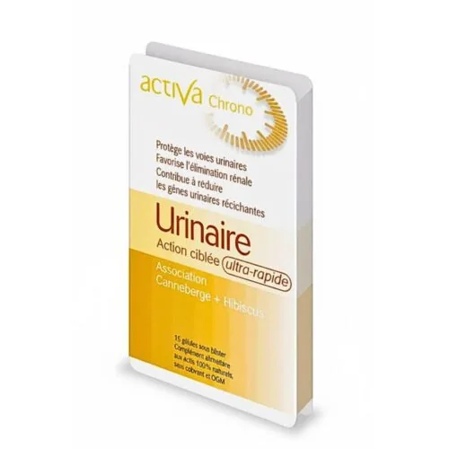 ACTIVA Chrono Urinaire 15 Gelules