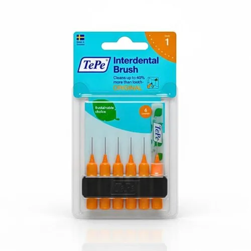 TEPE Interdental Brush Original Orange 0.45mm Taille 1 6u