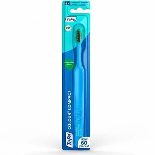 TEPE Tepe Brosse a Dents Colour Compact Bleu Extra Soft 1u
