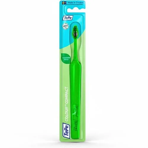 TEPE Tepe Brosse a Dents Colour Compact Vert Extra Soft 1u