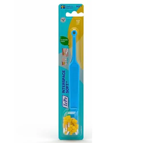 TEPE Brosse a Dents Interspace Medium 1 Manche +12pieces
