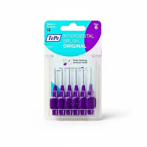 TEPE Interdental Brush Original Violet 1.1mm Taille 6 6u