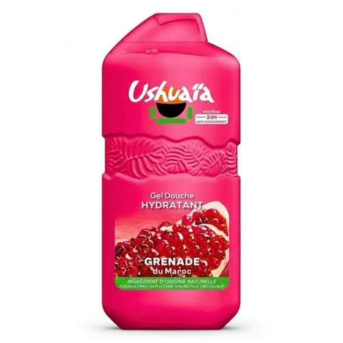 USHUAIA Gel Douche Hydratante Grenade 280ml