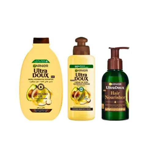 GARNIER Routine Avocat Pack Shamp 200ml+Serum 200ml+Oil 120ml