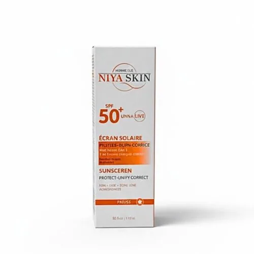 NIYA SKIN Ecran Solaire 3en1 Anti-Tache 50Ml