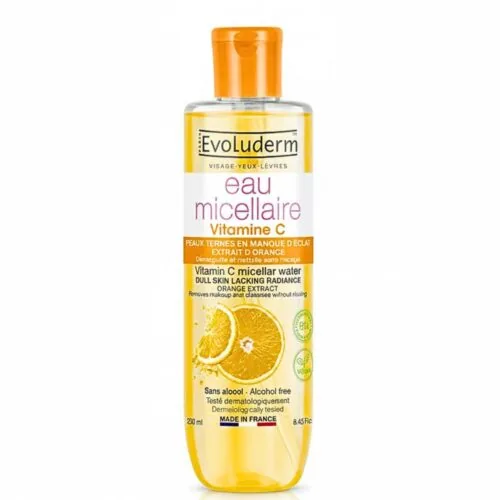 EVOLUDERM Eau Micellaire Vitamine C 250Ml