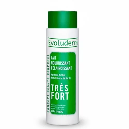 EVOLUDERM Lait Eclaircissant Nourissant Tres Fort 500Ml
