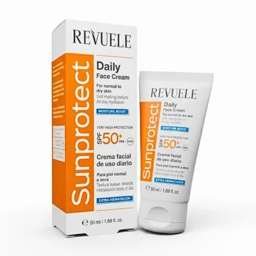 REVUELE Sunprotect Daily Face Cream Moisture Boost Spf50+ 50Ml