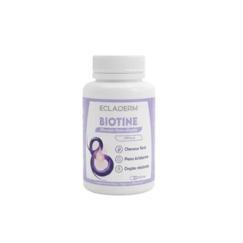 ECLADERM Biotine 60 Gelules