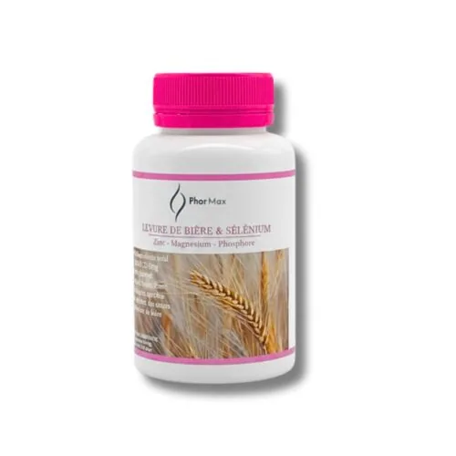 PHORMAX Levure de Biere Selenium 400 Comprimes