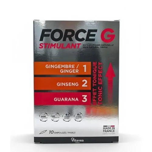 VITAVEA Force G Stimulant Ampoules 10X10Ml