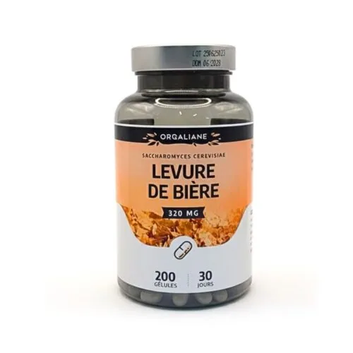 ORGALIANE Levure de Biere 200 Gelules