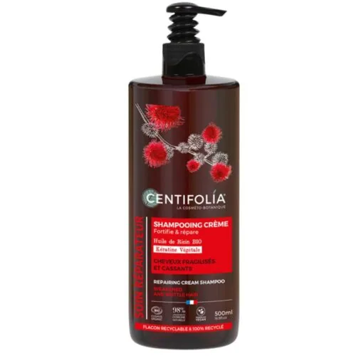 CENTIFOLIA Shampoing Keratine et Repare 500ml