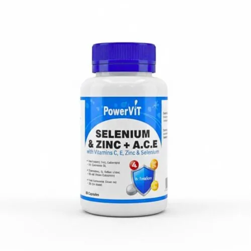 POWERVIT Selenium et Zinc +A.c.e 60 Gelules
