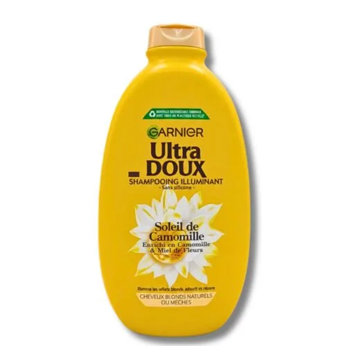 GARNIER Ultras Doux Shampoing Camomille 600ml