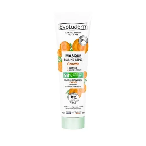 EVOLUDERM Masque Bonne Mine Carotte 150g
