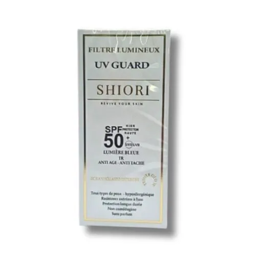 SHIORI Filtre Lumineux UV Guard Teinte Glow Spf50