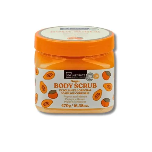 IDC INSTITUTE Gommage Corps au Sucre Papaye et Mangue 470g