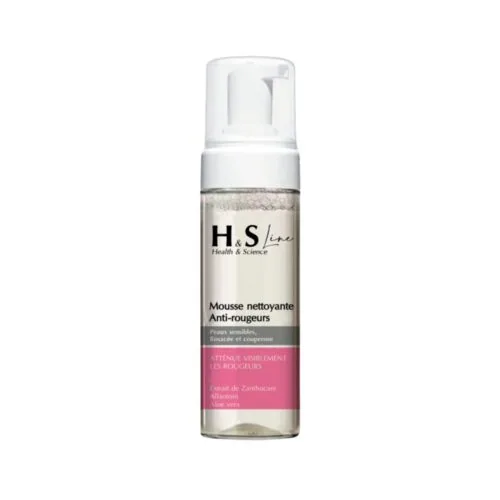 HS LINE Mousse Nettoyante Anti-Rougeurs 150ml