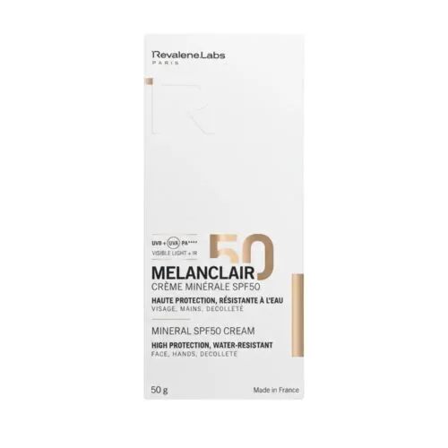 REVALENE LABS Melanclair Creme Mineral Spf50 50g