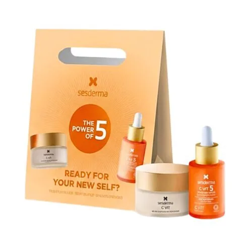 SESDERMA Coffret Lumineux Creme Cvit 50ml + Serum Cvit 5 30ml