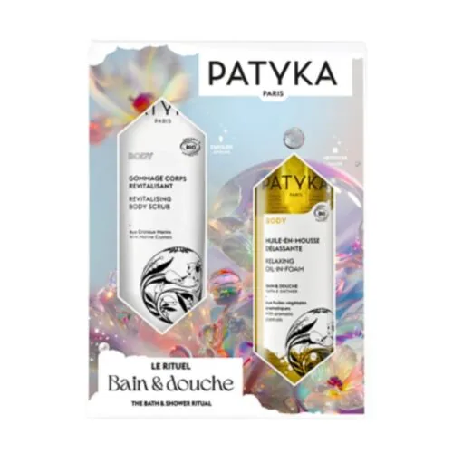 PATYKA Le Rituel Gommage Corps Revitalisant+Huile Mousse Delassante