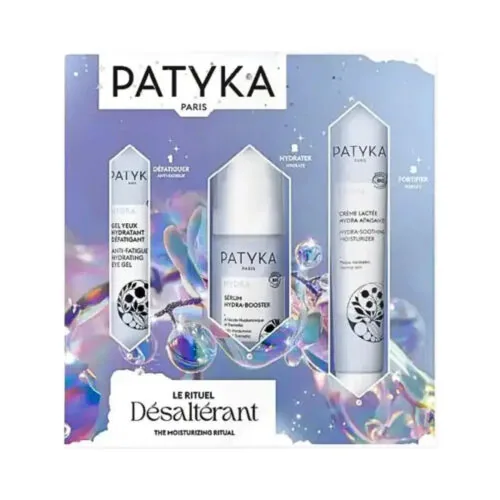PATYKA Le Rituel Desalterant « gel Yeux+Serum Hydra Booster+Cr Lactee »