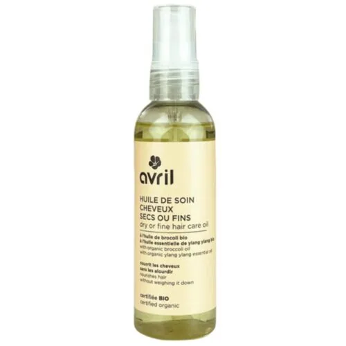 AVRIL Huile de Soin Cheveux Secs ou Fins 100ml