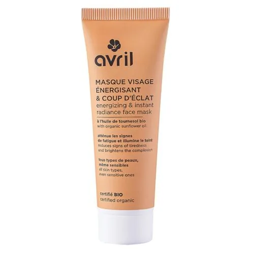 AVRIL Masque Visage Energisant et Coup D’eclat 50ml