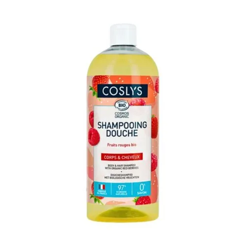 COSLYS Shampooing Douche Fruits Rouges 1L