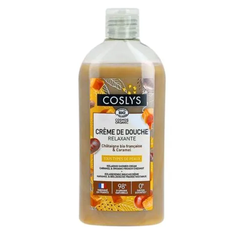 COSLYS Creme Douche Relaxante Chataigne Caramel 250ml