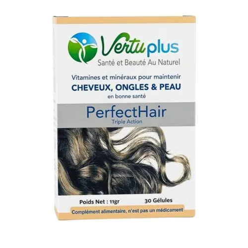 VERTUPLUS Perfect Hair Cheveux+Ongles et peau 30elules