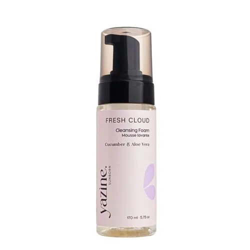 YAZINE Mousse Lavante Cucumber et Aloe Vera 170ml