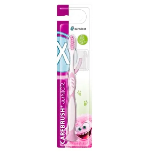 MIRADENT Brosse a Dents Carebrush Juniors Rose Reference 630 265